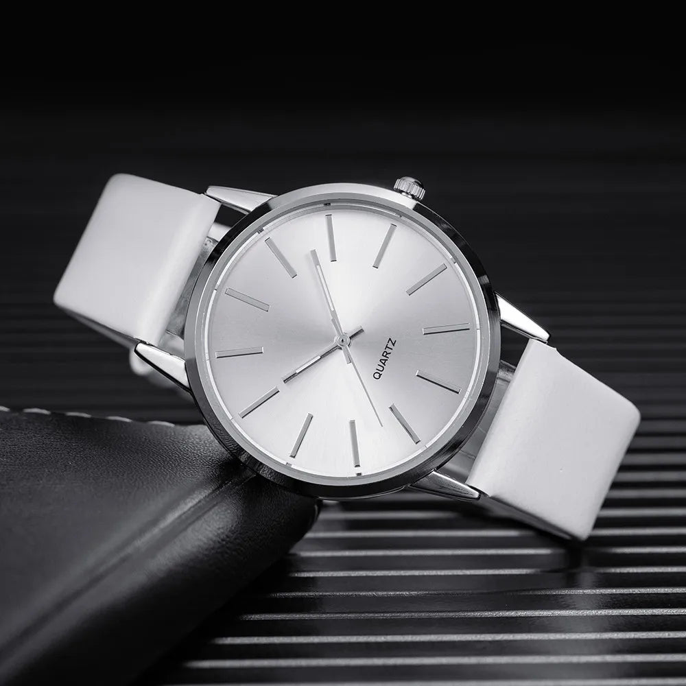 Relógio Quartzo Casual Marrom Nobrenne Essence