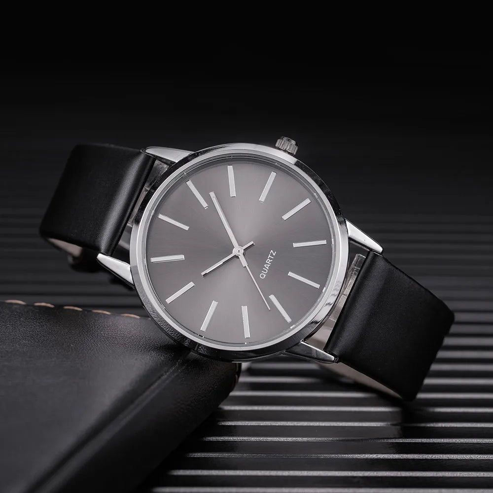 Relógio Quartzo Casual Marrom Nobrenne Essence