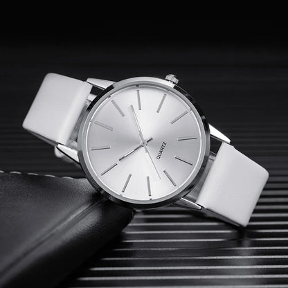 Relógio Quartzo Casual Marrom Nobrenne Essence