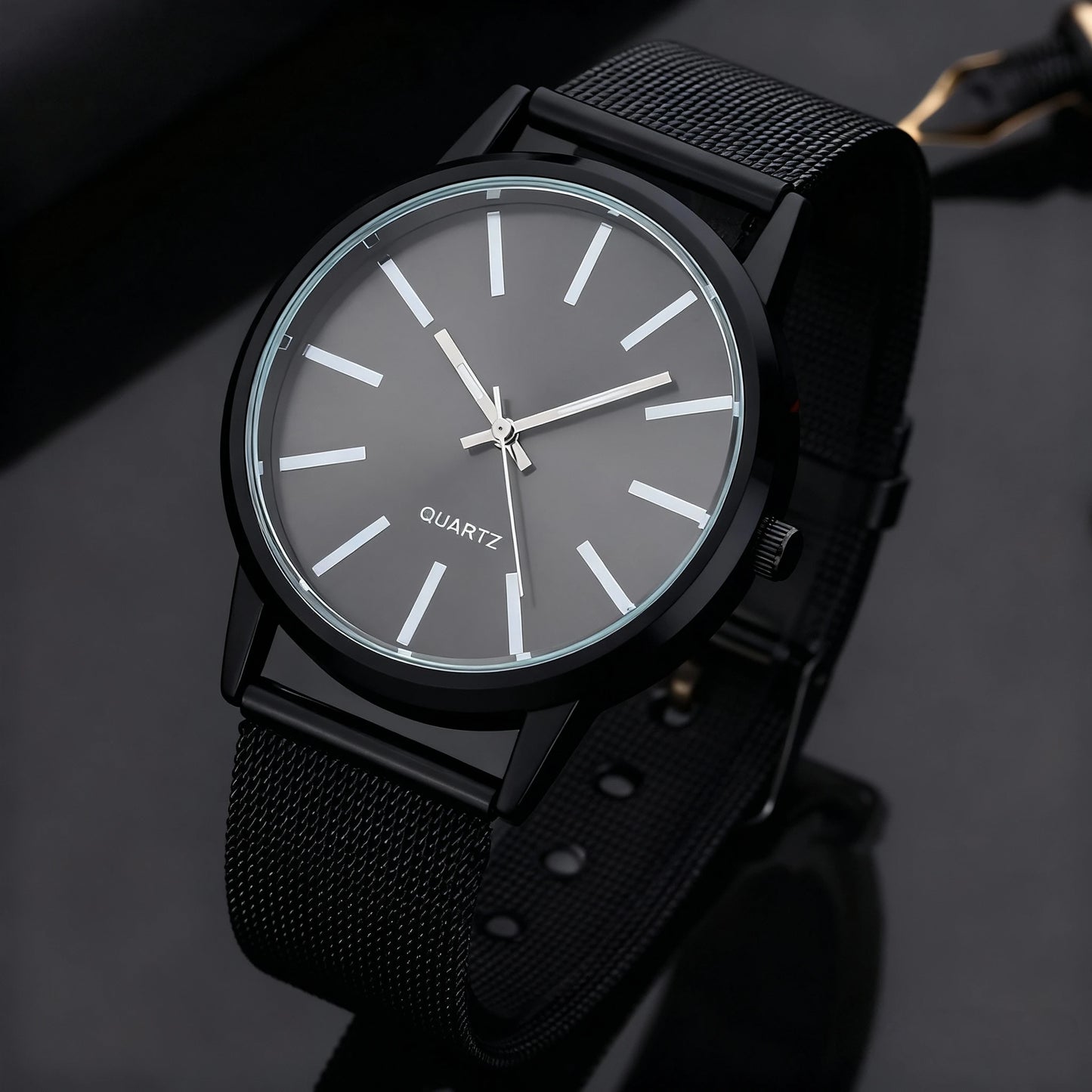 Relógio Quartzo Casual Marrom Nobrenne Essence
