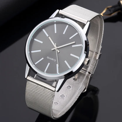 Relógio Quartzo Casual Marrom Nobrenne Essence